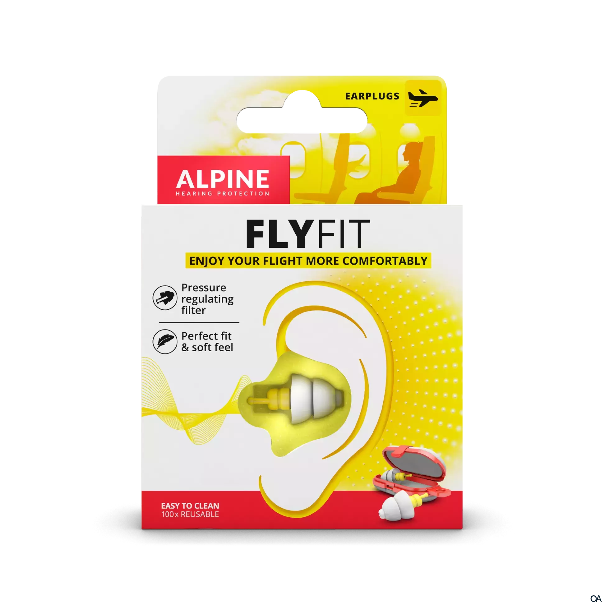 ALPINE Hearing Protection FlyFit Ohrstöpsel