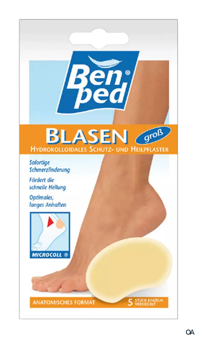 Ben ped Blasenpflaster 64 x 40 mm