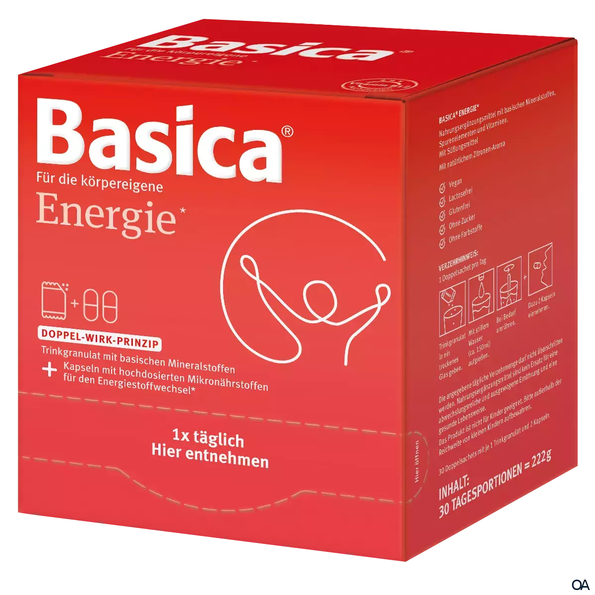 Basica® Energie Granulat + Kapseln Doppel-Sachtes