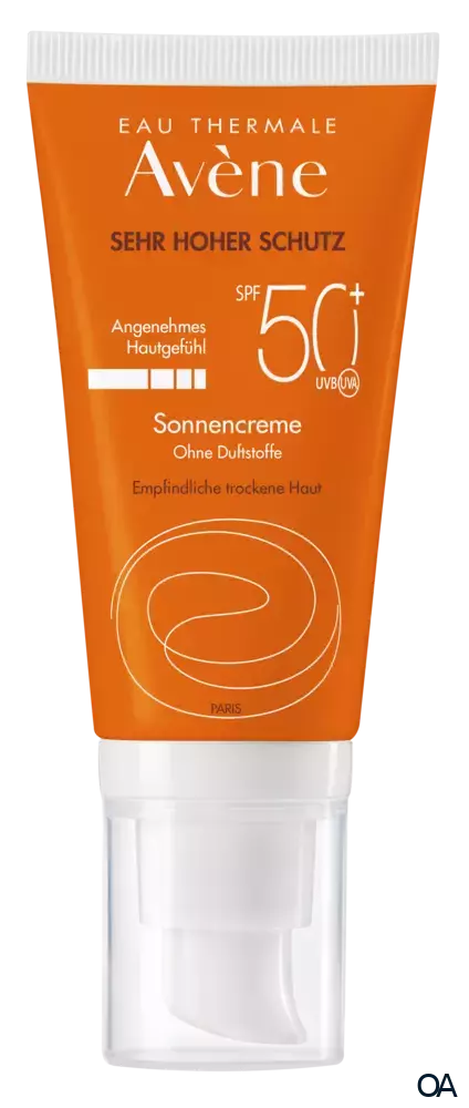 Avène Sonnencreme SPF 50+ mit Duftstoffen