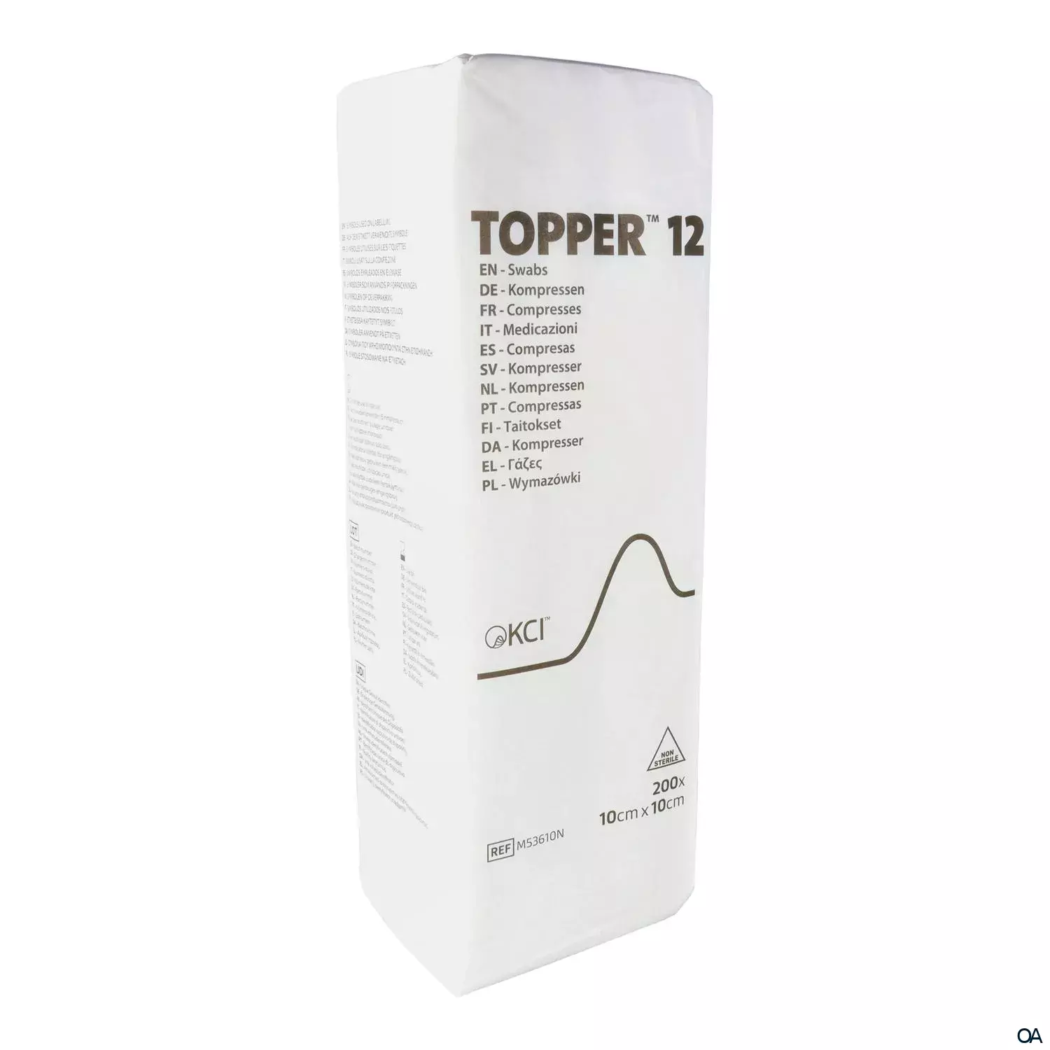 3M Topper 12 unsterile Kompressen 10 x 10 cm