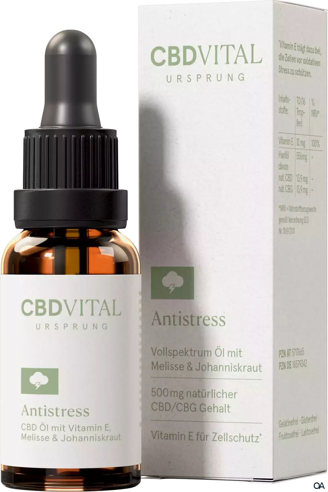 CBD VITAL Ursprung Antistress Tropfen