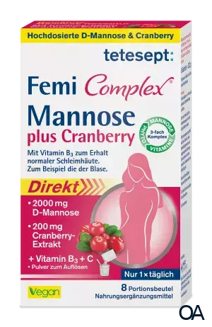 tetesept Femi Complex® Mannose plus Cranberry Sachets