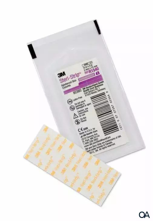 3M™ Steri-Strip™ Wundverschlussstreifen, R1540, 3 x 75 mm