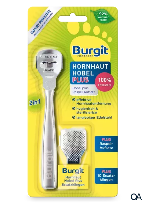 Burgit Footcare Hornhaut Hobel Plus