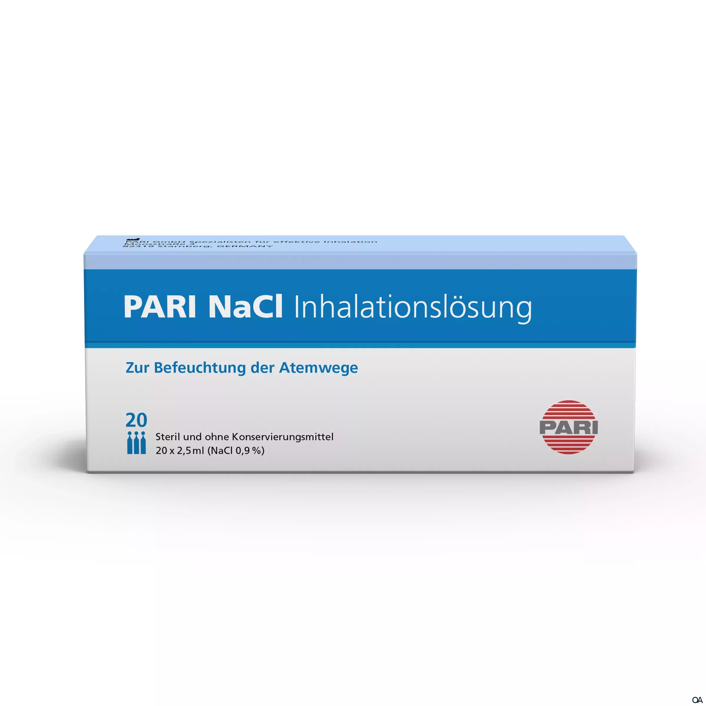 PARI Protect Inhalationslösung 20 x 2,5 ml