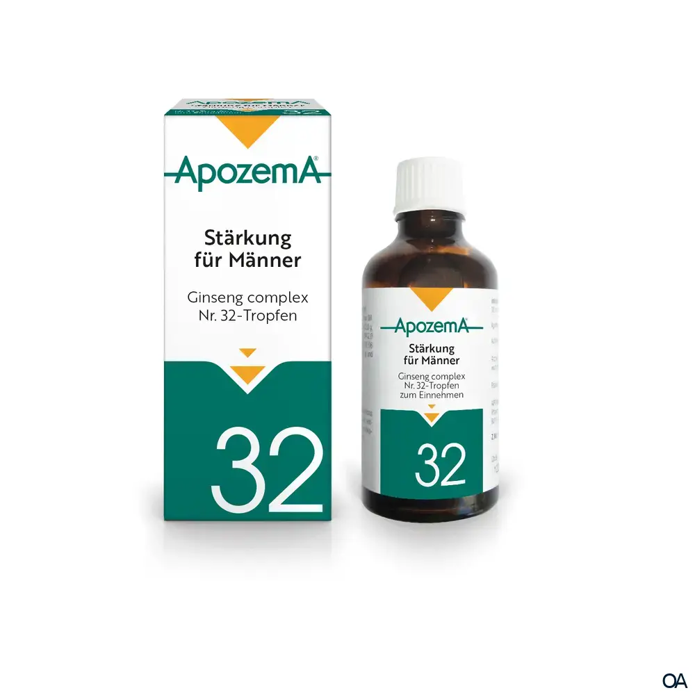 Apozema® Stärkung für Männer Ginseng complex Nr. 32 Tropfen zum Einnehmen