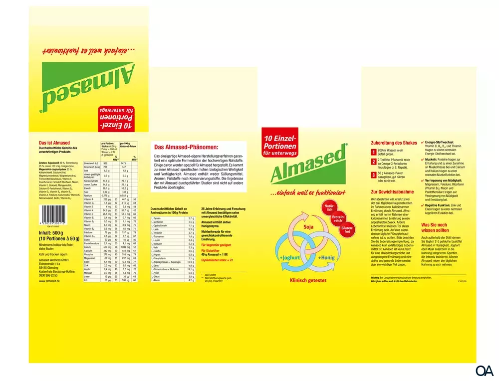 Almased® 10er-Pack 10x50g