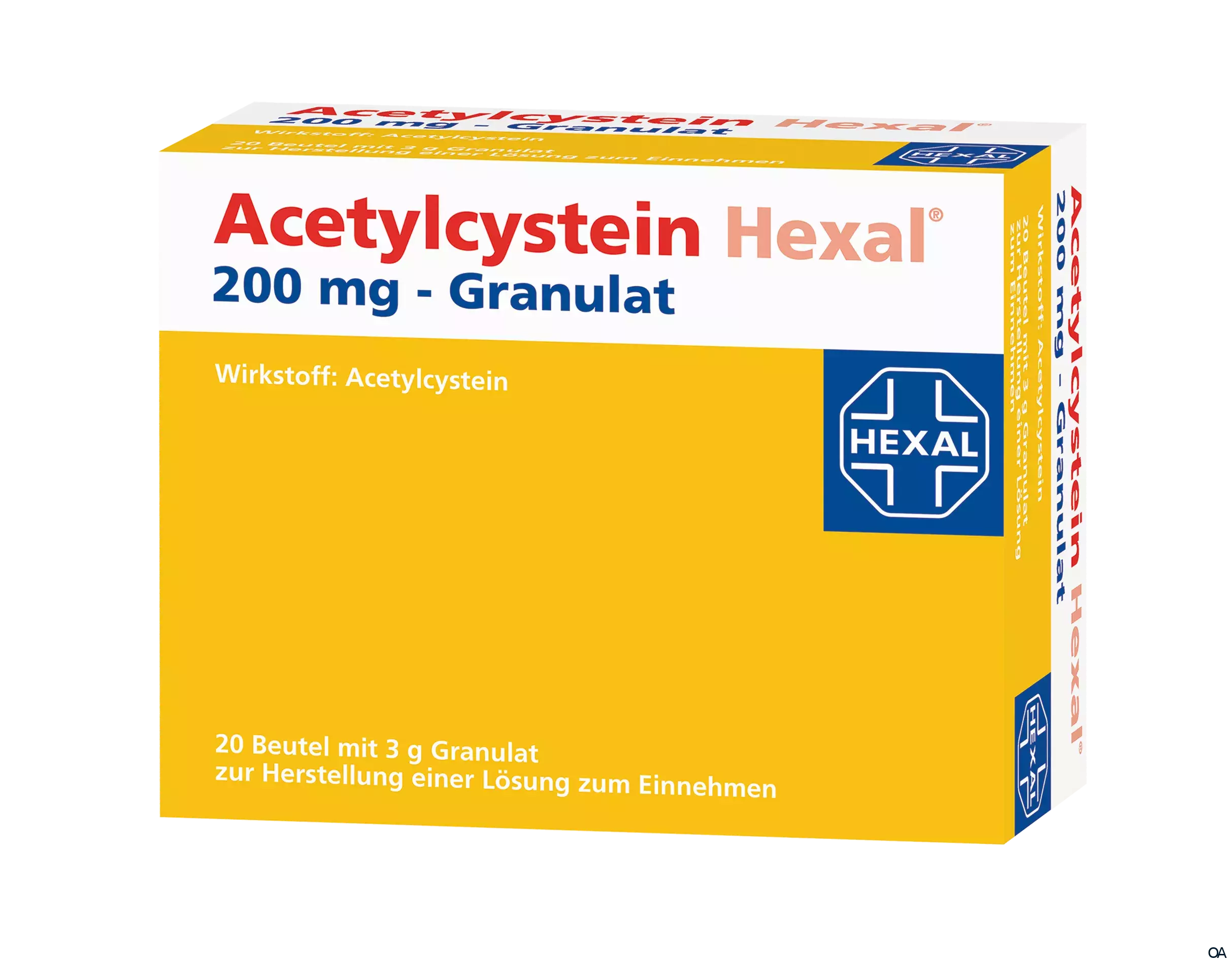 Acetylcystein Hexal 200 mg Granulat Beutel