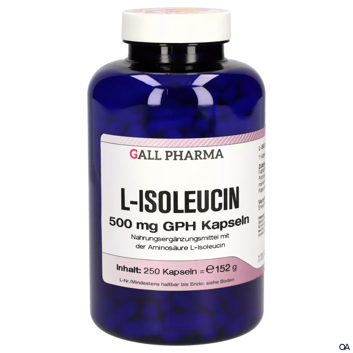 Gall Pharma L-Isoleucin 500 mg Kapseln