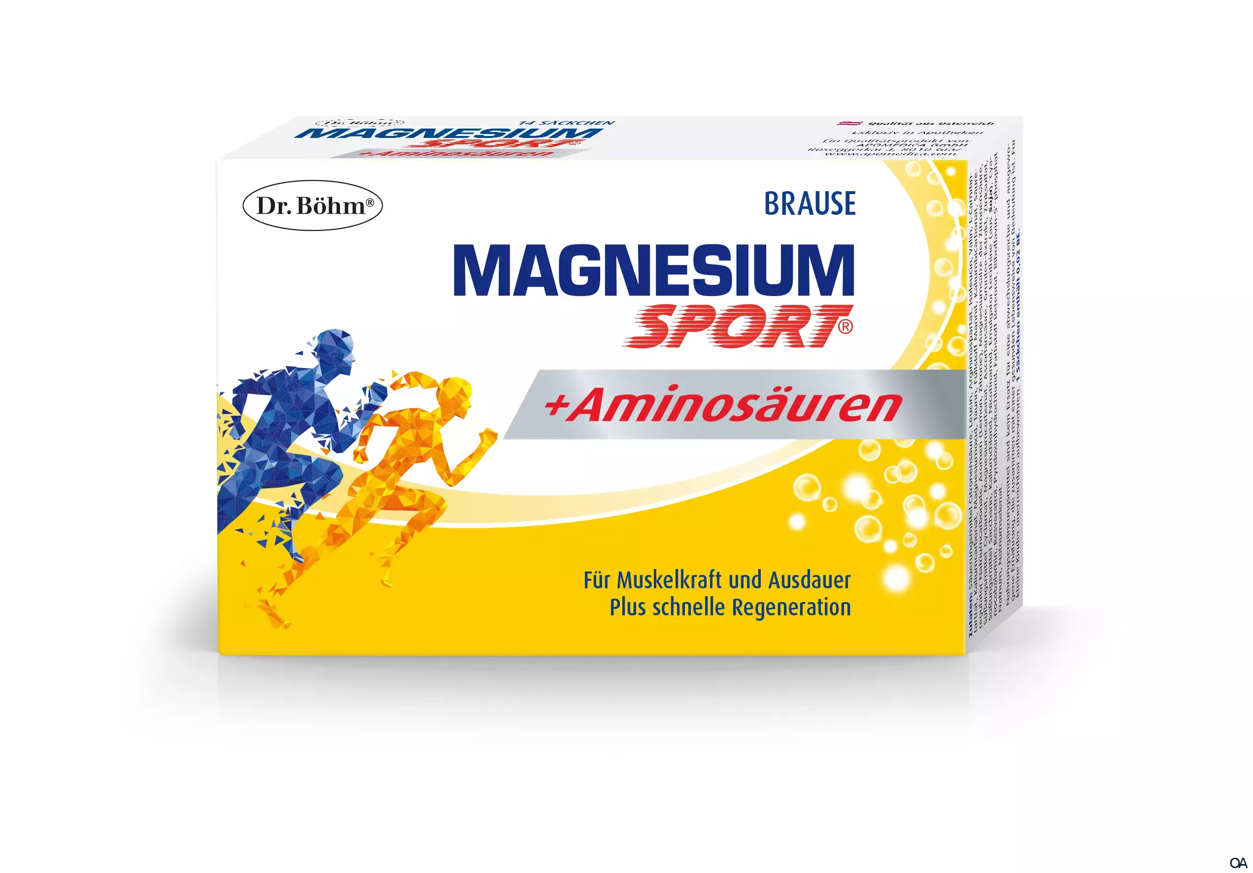 Dr. Böhm® Magnesium Sport® + Aminosäuren Brausegranulat