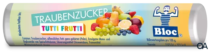 Bloc® Traubenzucker Tutti Frutti Rolle