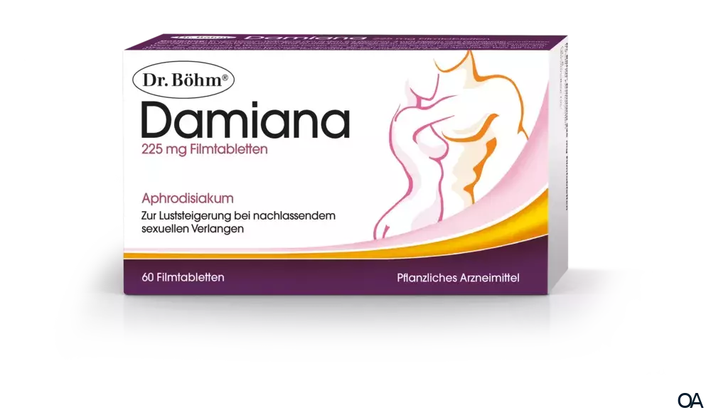 Dr. Böhm® Damiana 225 mg Filmtabletten