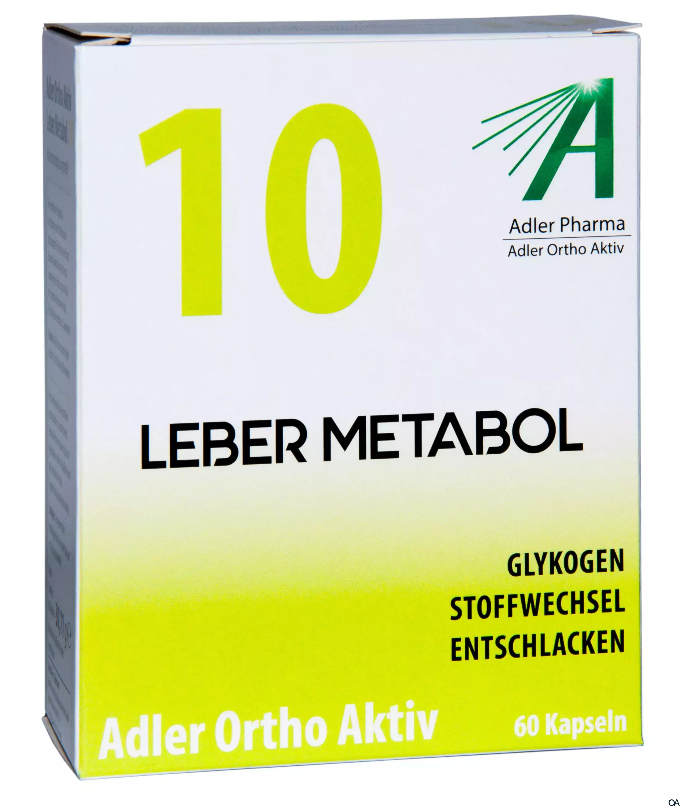 Adler Ortho Aktiv Nr. 10 Leber Metabol Kapseln