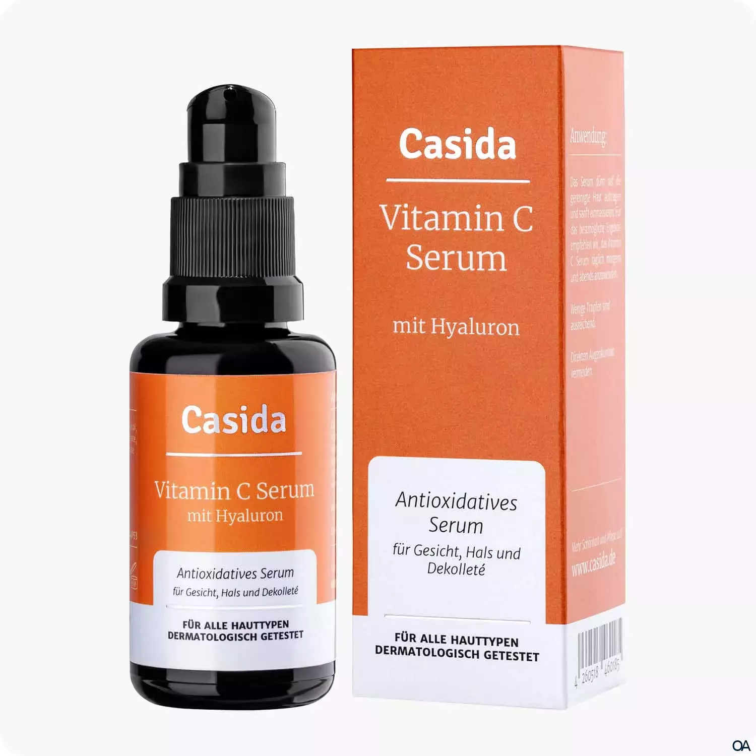 Casida Vitamin C Serum mit Hyaluron