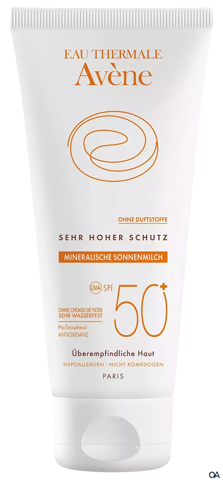 Avène mineralische Sonnenmilch SPF 50+