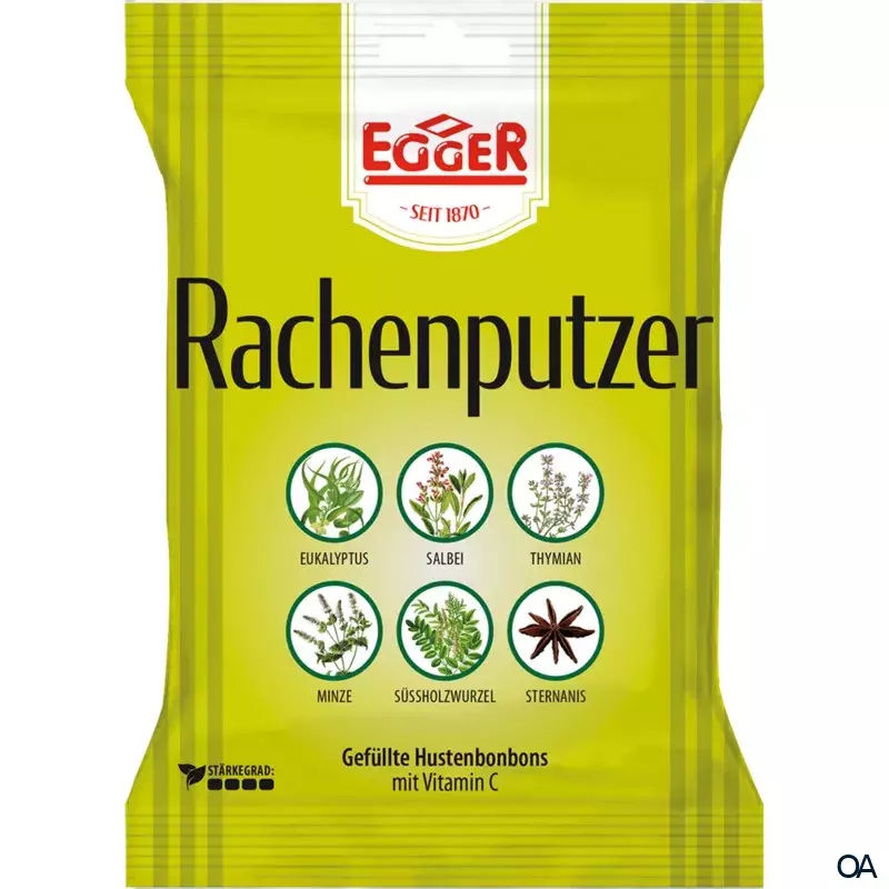 Egger Rachenputzer gefüllte Hustenbonbons