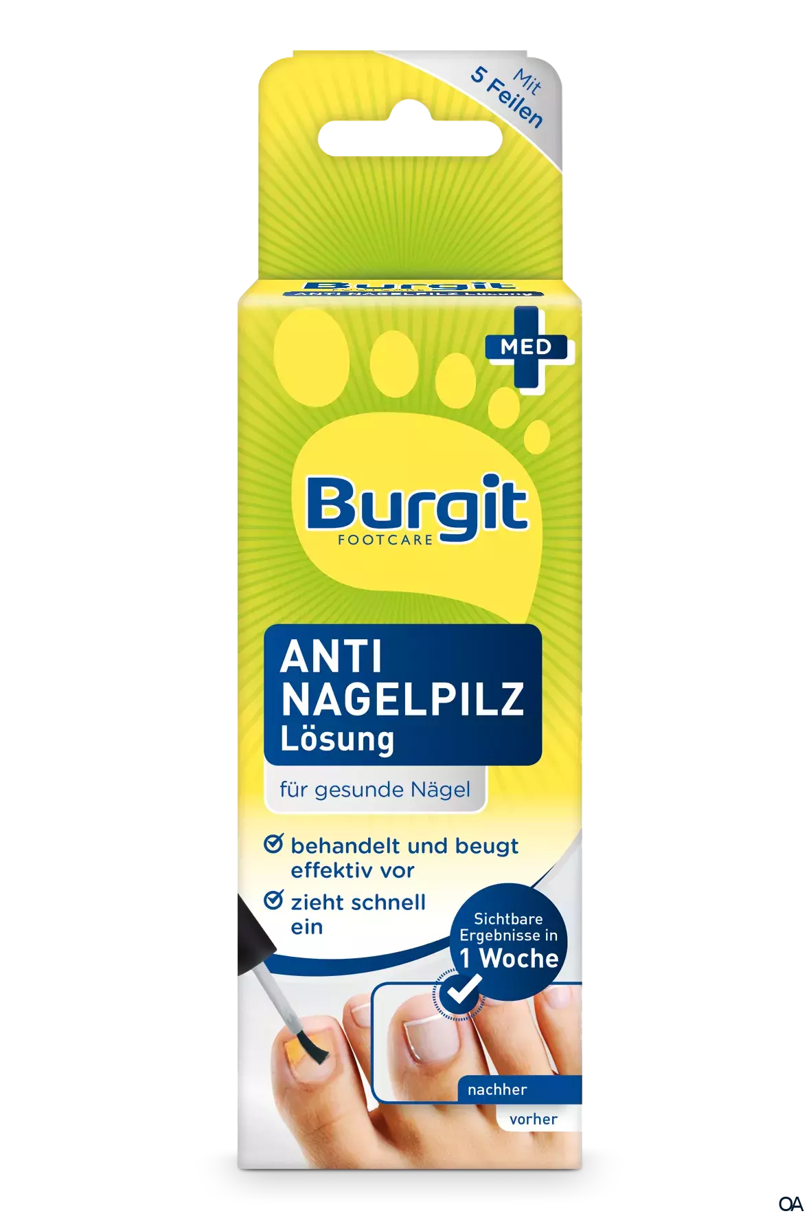 Burgit Footcare Anti Nagelpilz Lösung