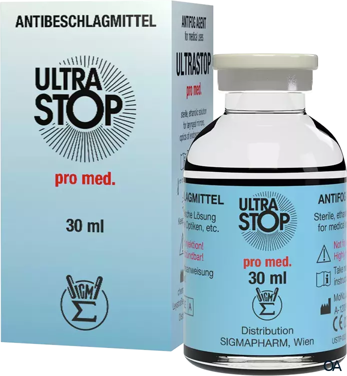 ULTRASTOP pro med. Lösung Durchstichflasche