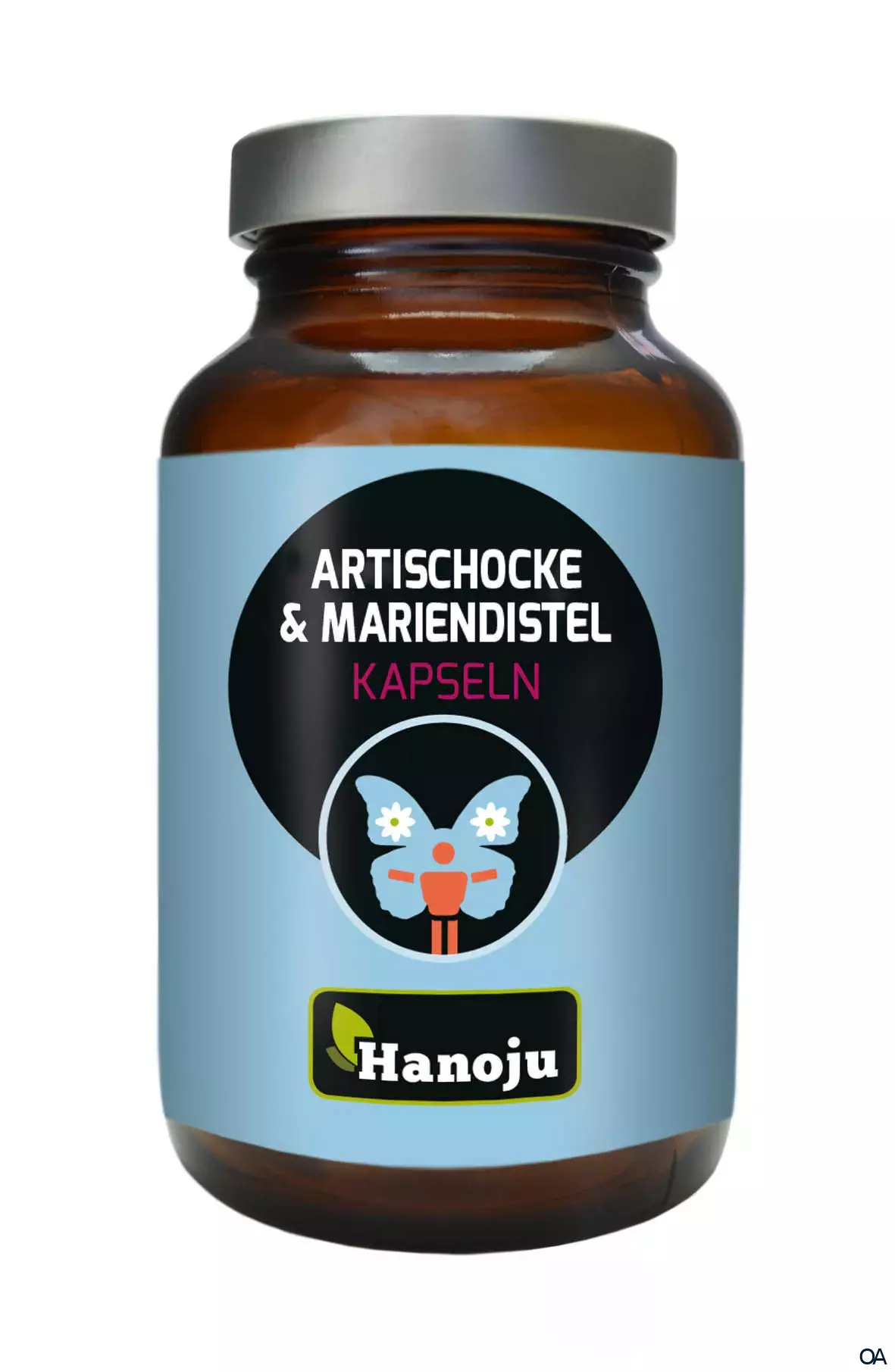 Hanoju Artischocken Extrakt 200 mg + Mariendistel Extrakt 200 mg