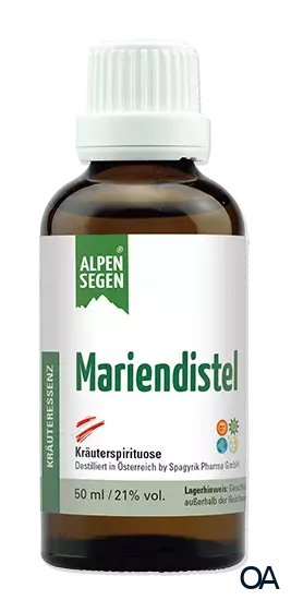 Alpensegen Mariendistel Kräuterspirituose