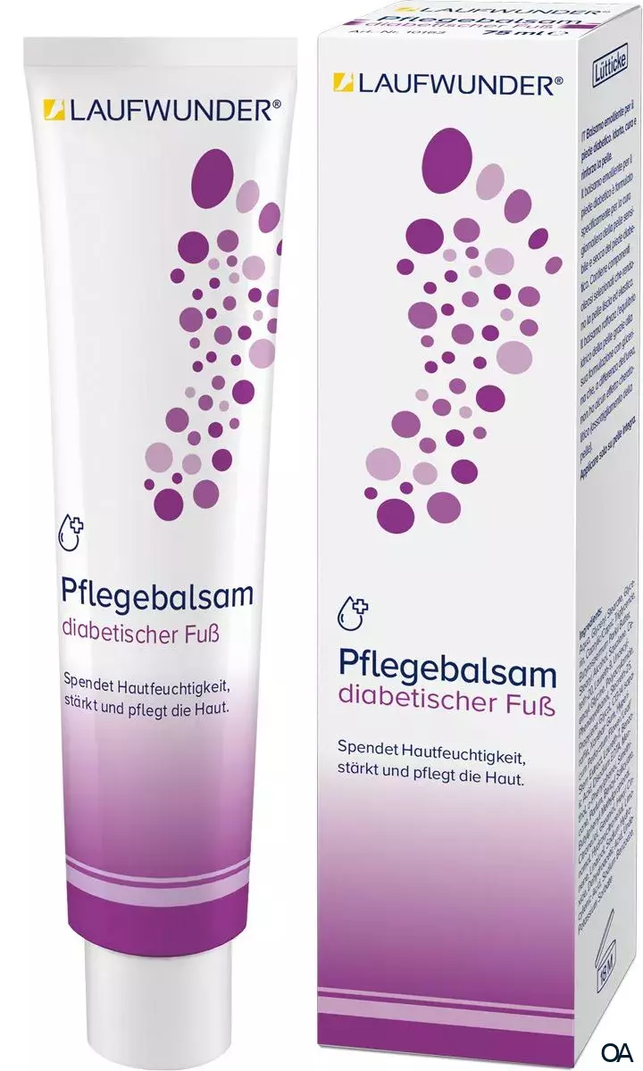 Laufwunder Pflegebalsam diabetischer Fuß