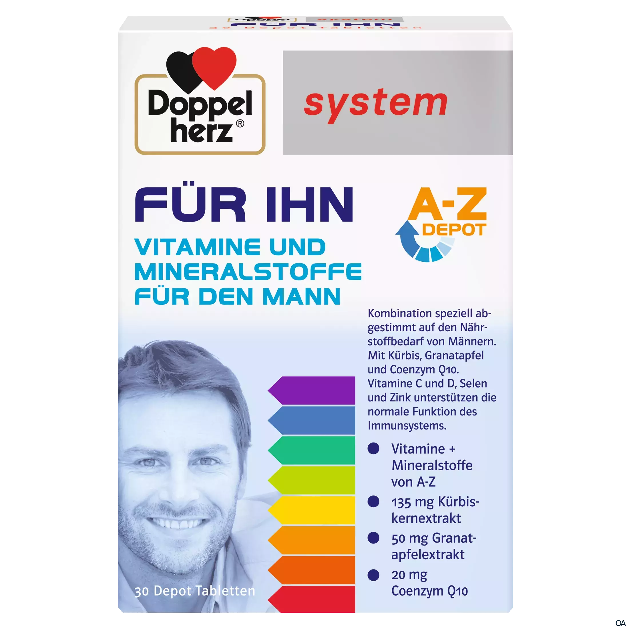 Doppelherz system Für Ihn Depot-Tabletten