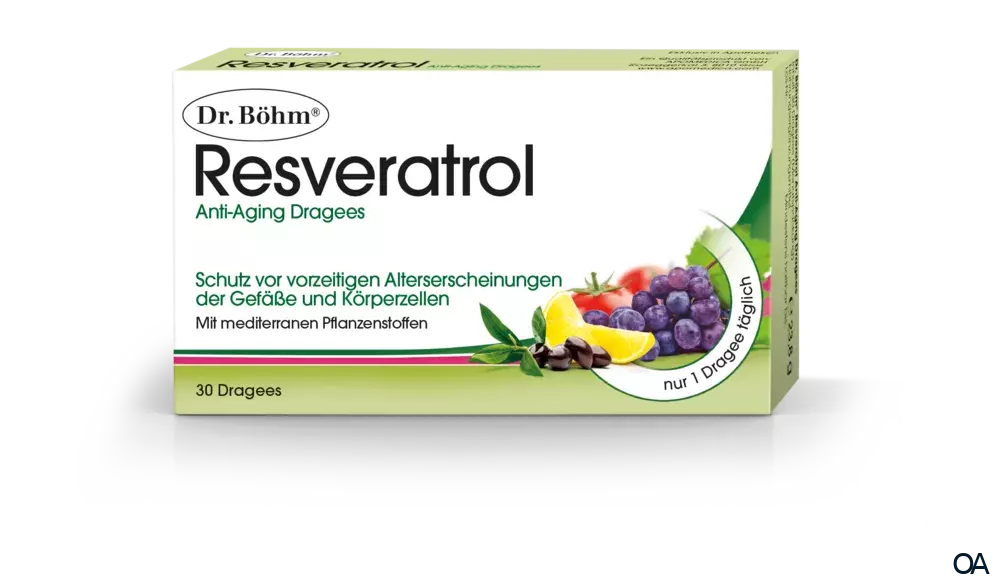  Dr. Böhm® Resveratrol Antiâ€‘Aging Tabletten