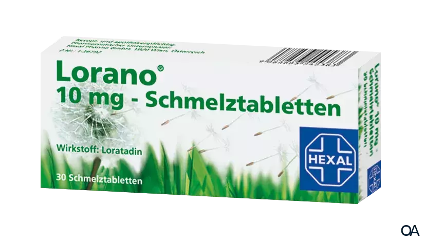 Lorano® 10 mg Schmelztabletten