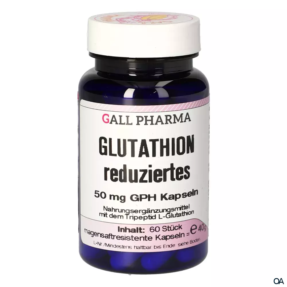 Gall Pharma reduziertes Glutathion 50 mg Kapseln