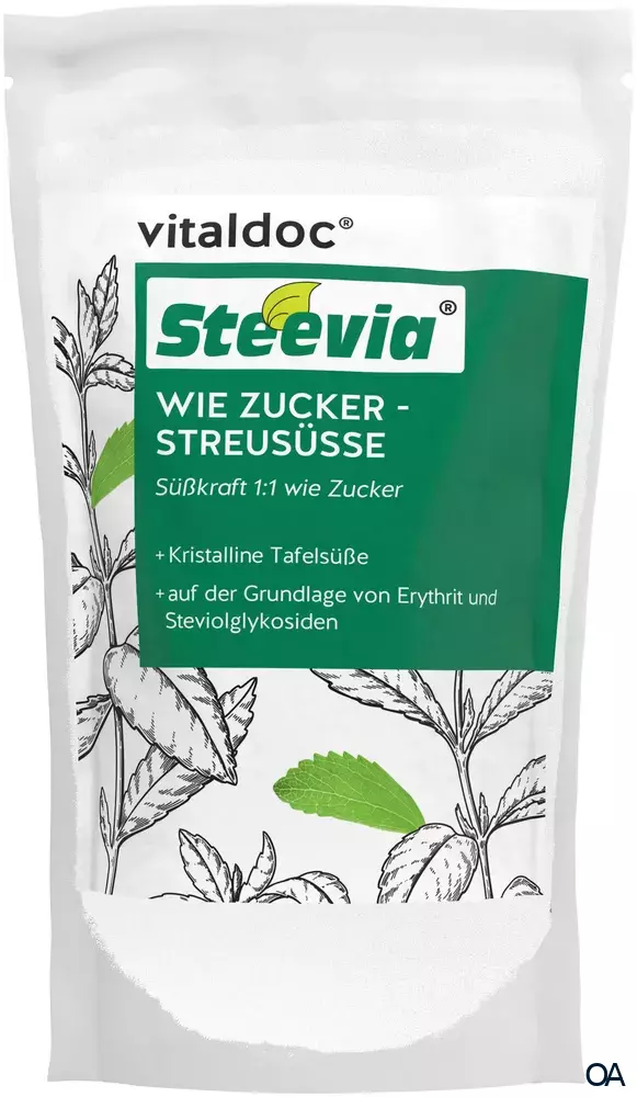 vitaldoc® Steevia® WIE ZUCKER - STREUSÜSSE