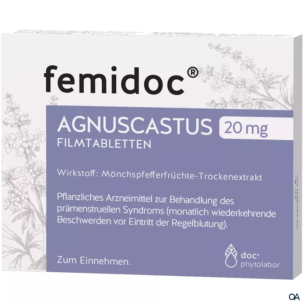 Femidoc® Agnuscastus 20 mg Filmtabletten