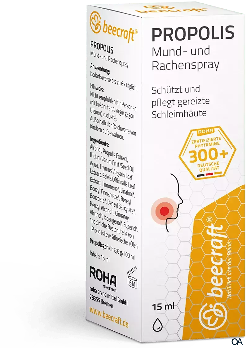 beecraft® Propolis Mund- und Rachenspray