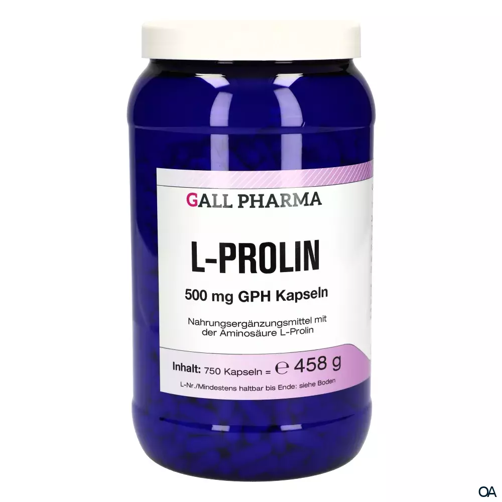 Gall Pharma L-Prolin 500 mg Kapseln