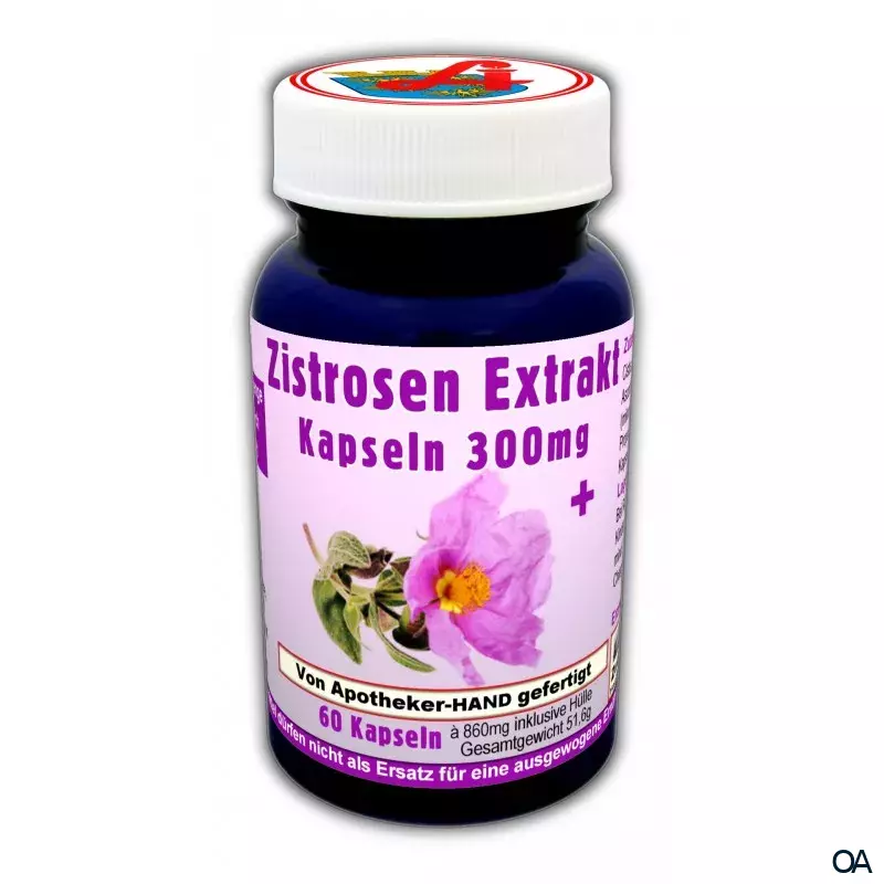 Zistrosen Extrakt Kapseln 300 mg +