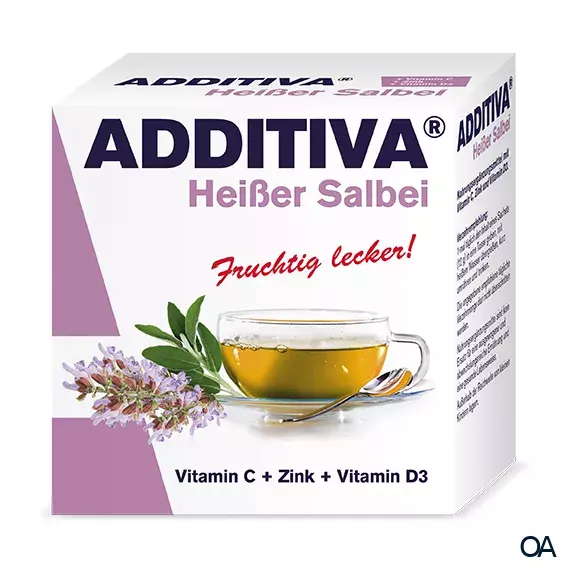 ADDITIVA® Heißer Salbei Heißgetränkepulver 12 g