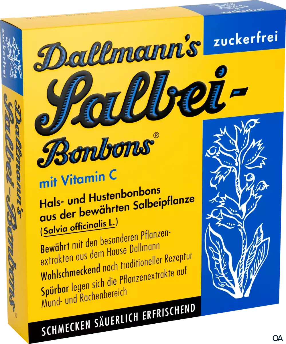 Dallmann Salbei-Bonbons zuckerfrei