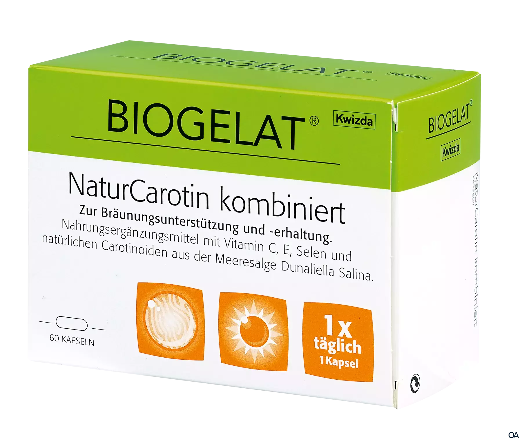 BIOGELAT® NaturCarotin kombiniert Kapseln