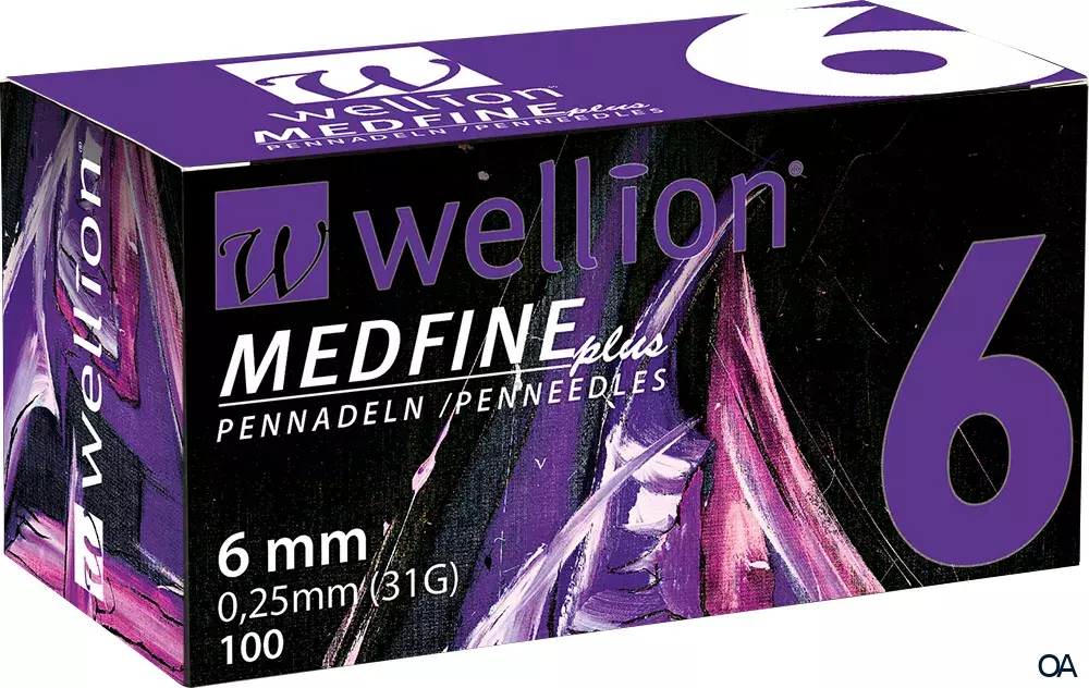 Wellion® MEDFINE Plus Pennadeln 6 mm