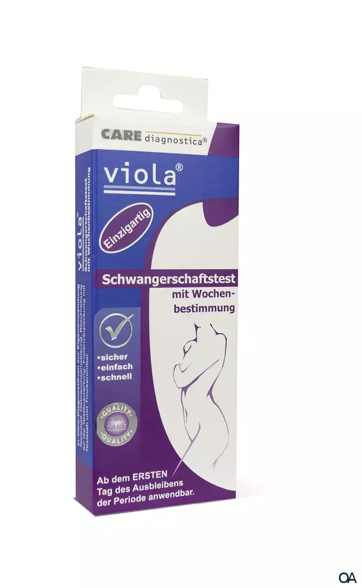 viola Schwangerschaftstest mit Wochenbestimmung