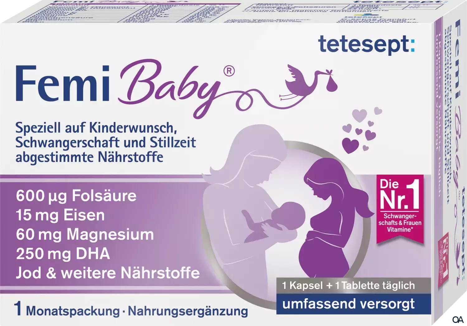 tetesept FemiBaby® Tabletten & Kapseln