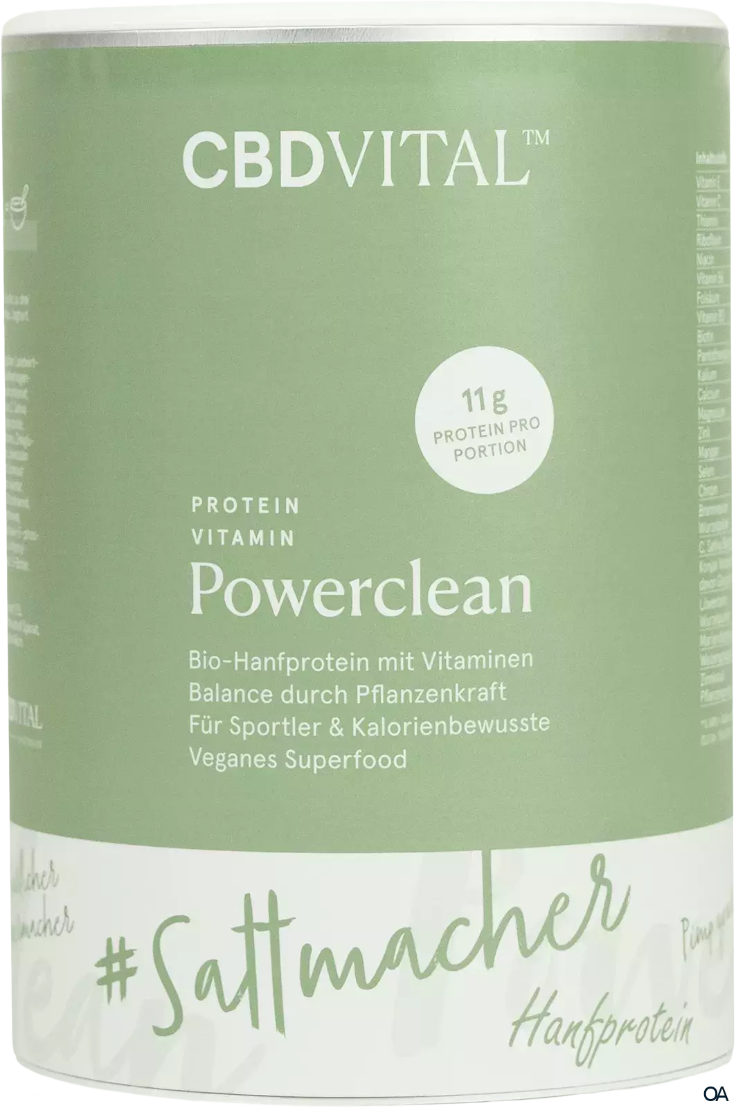 CBD VITAL Hanf Powerclean Pulver