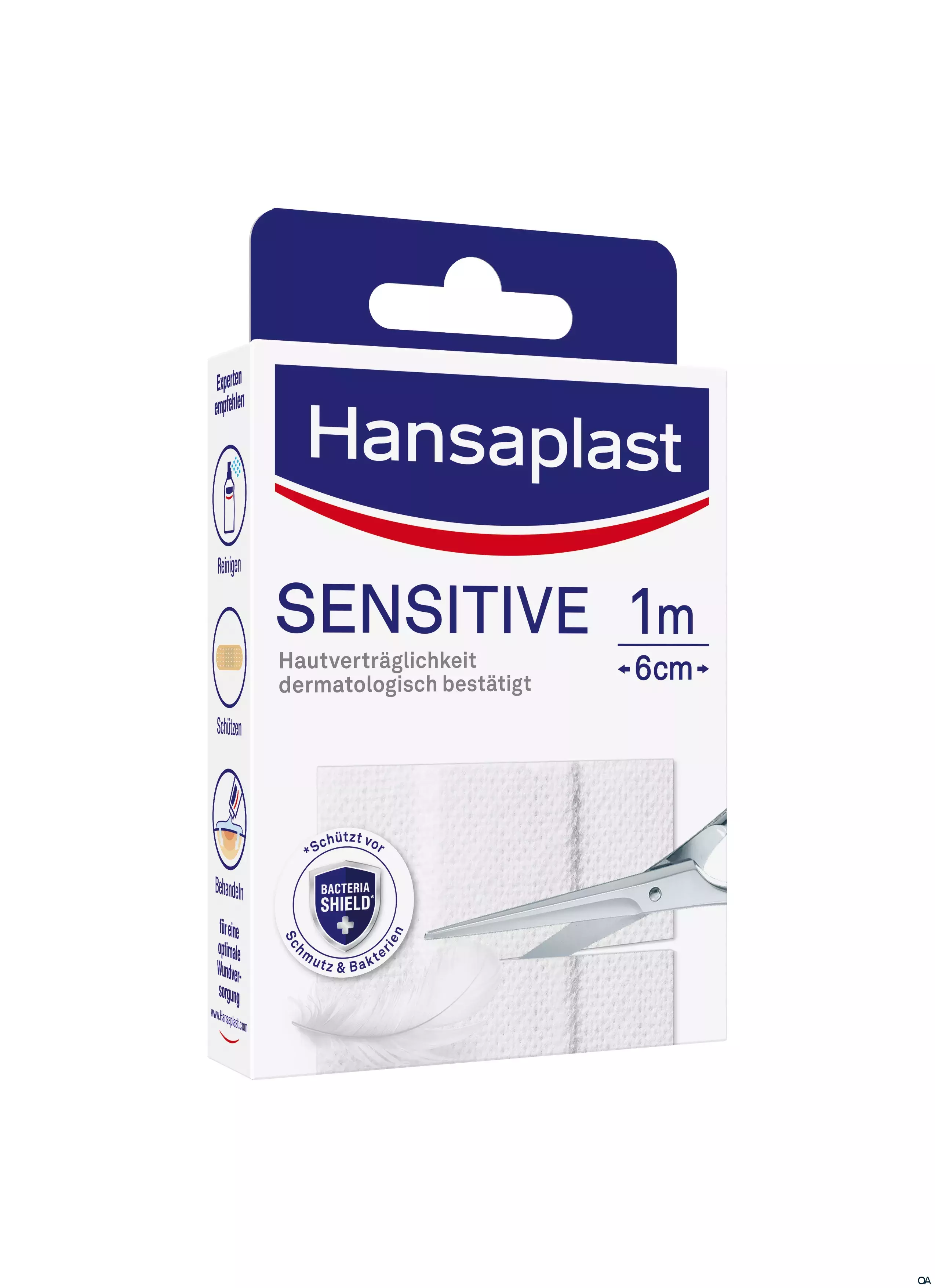 Hansaplast Sensitive Pflaster 6cm x 1m