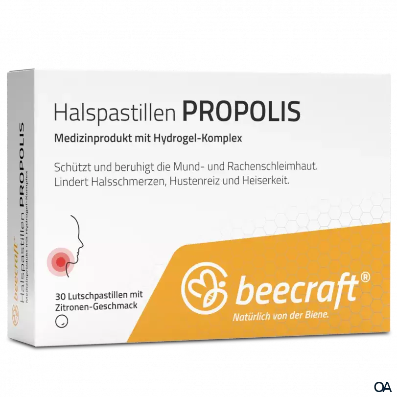 beecraft® Halspastillen Propolis