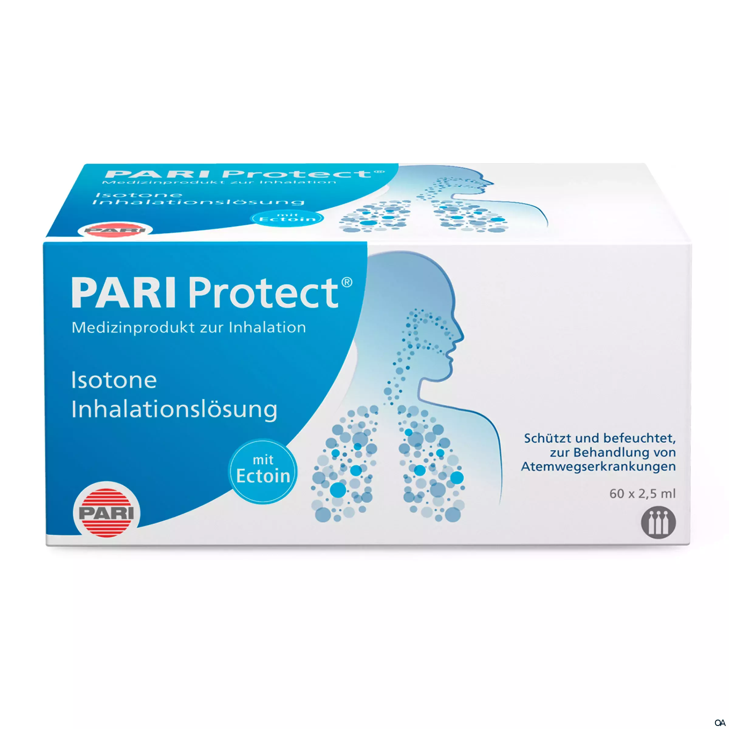 PARI ProtECT® Inhalationslösung 60 x 2,5 ml