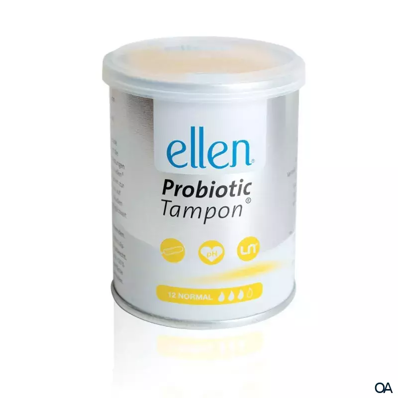 Ellen Probiotic Tampons normal 12 Stück