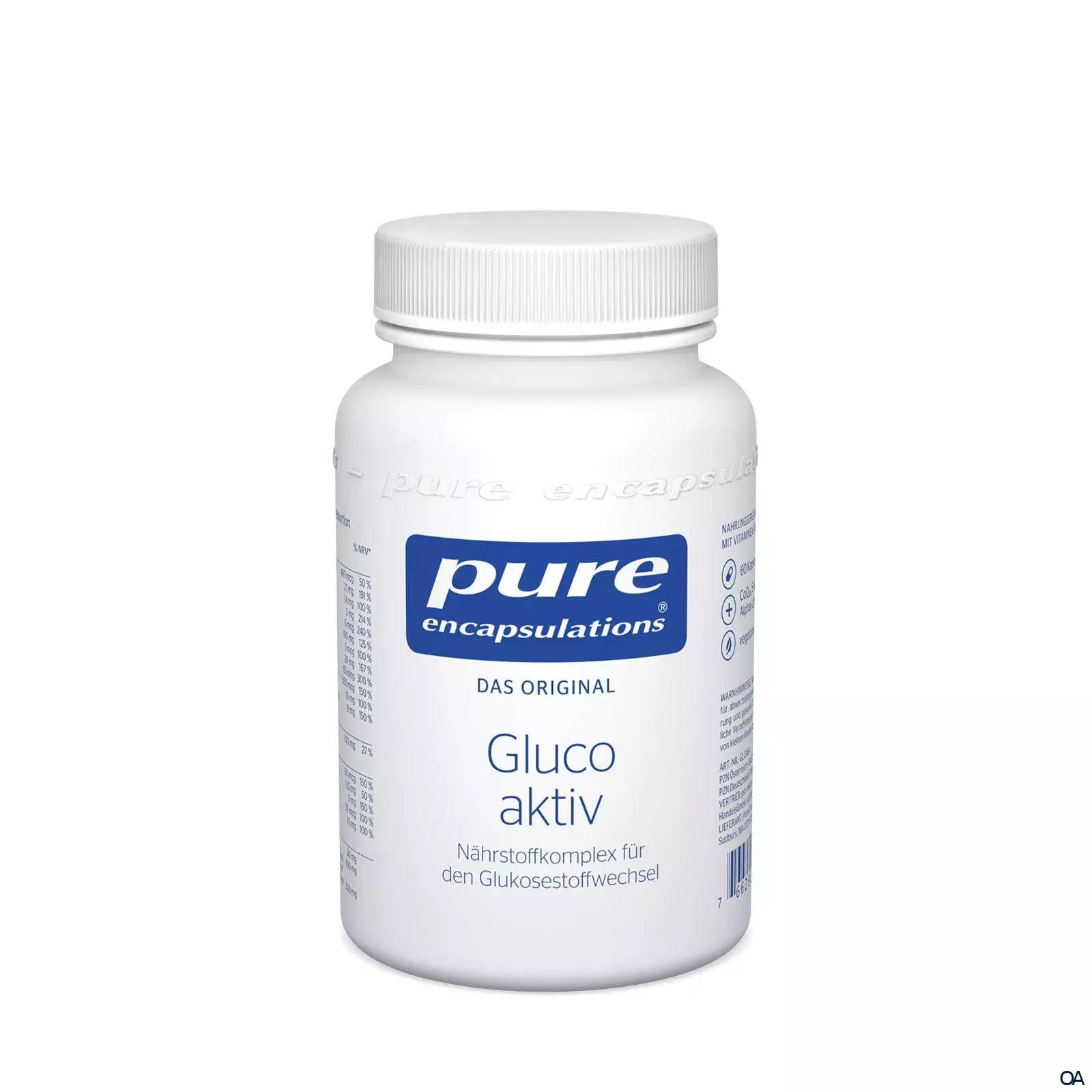 pure encapsulations® Gluco aktiv Kapseln