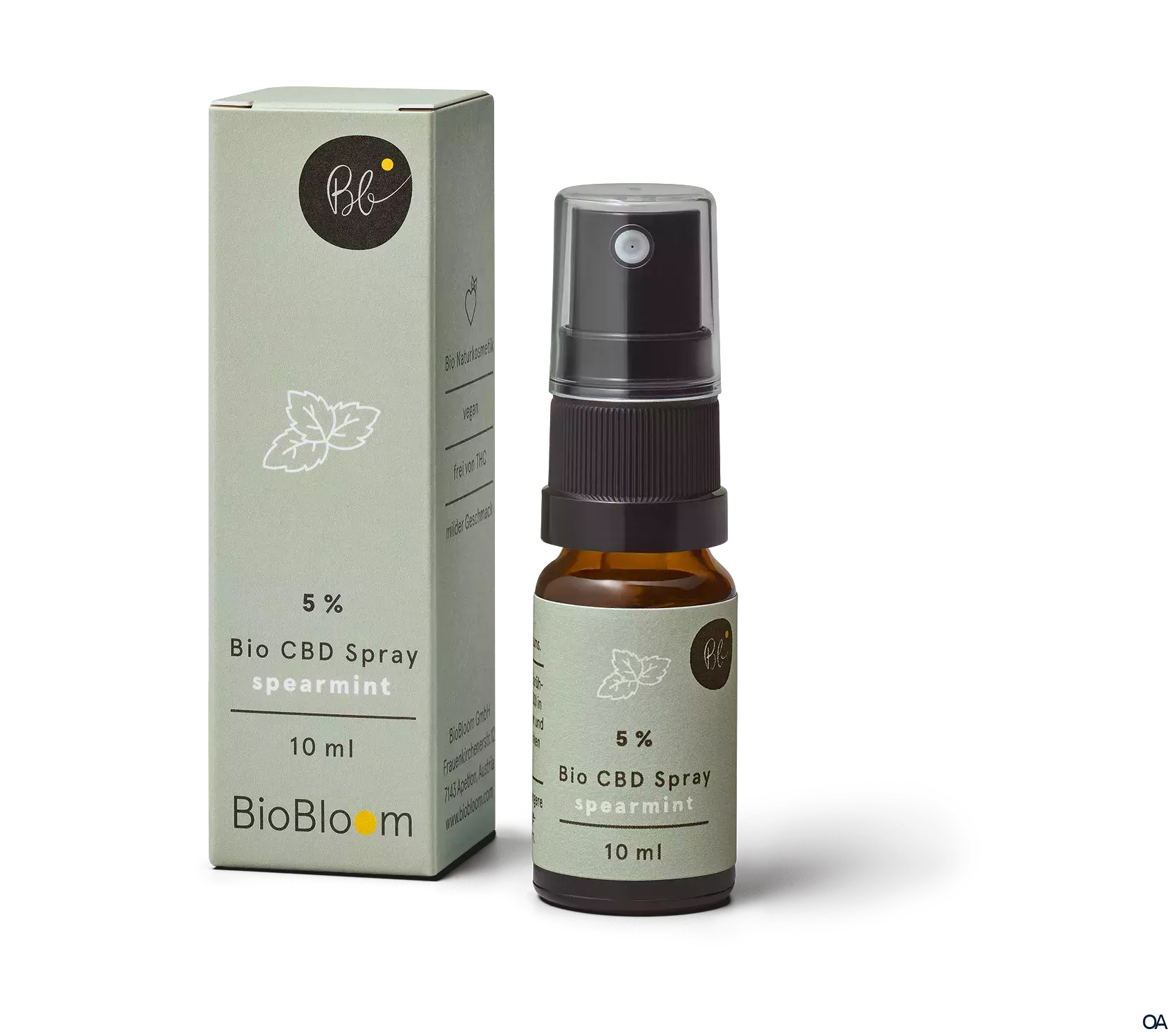 BioBloom spearmint 5% Bio CBD Spray