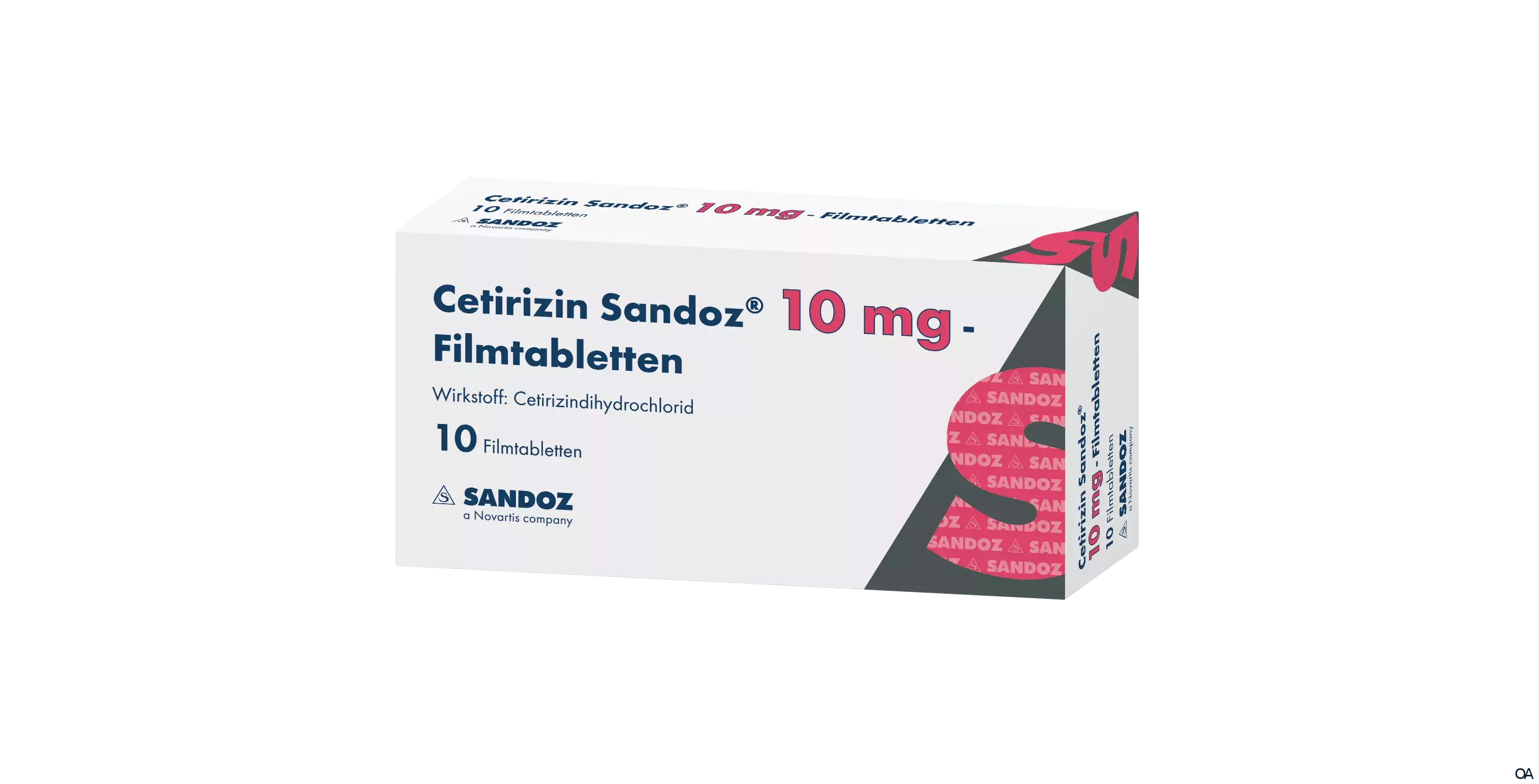 Cetirizin Sandoz 10 mg Filmtabletten