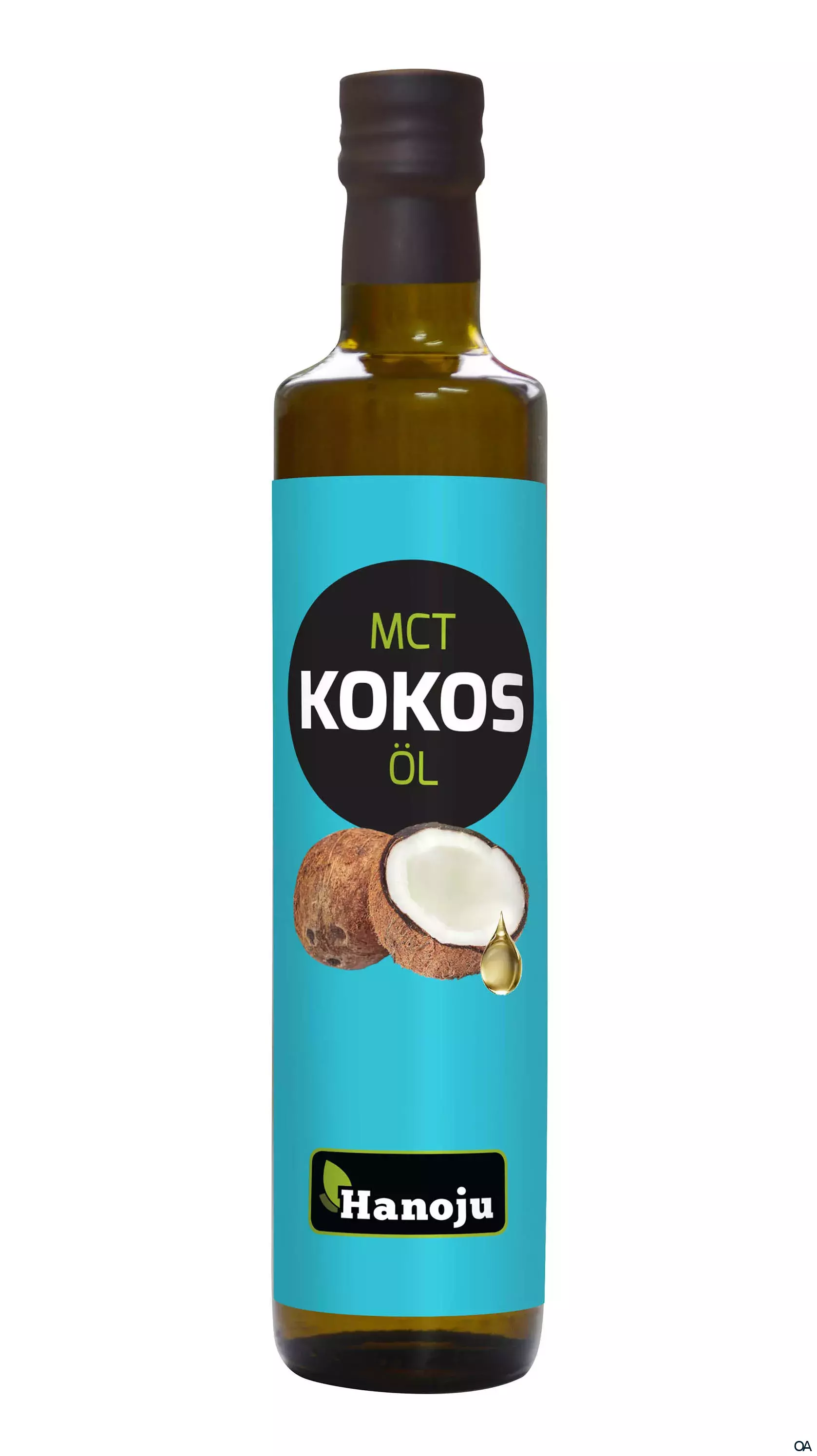 Hanoju Flüssiges MCT Kokosnußöl